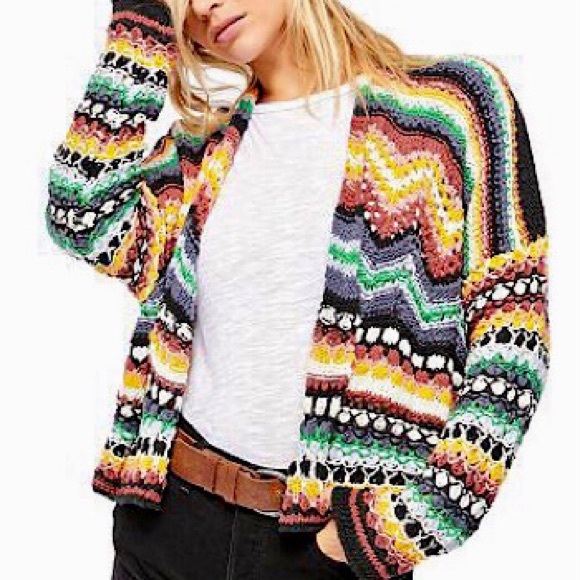 Free People Sweaters - “NEW” Free People Feeling Nostalgic Cardigan